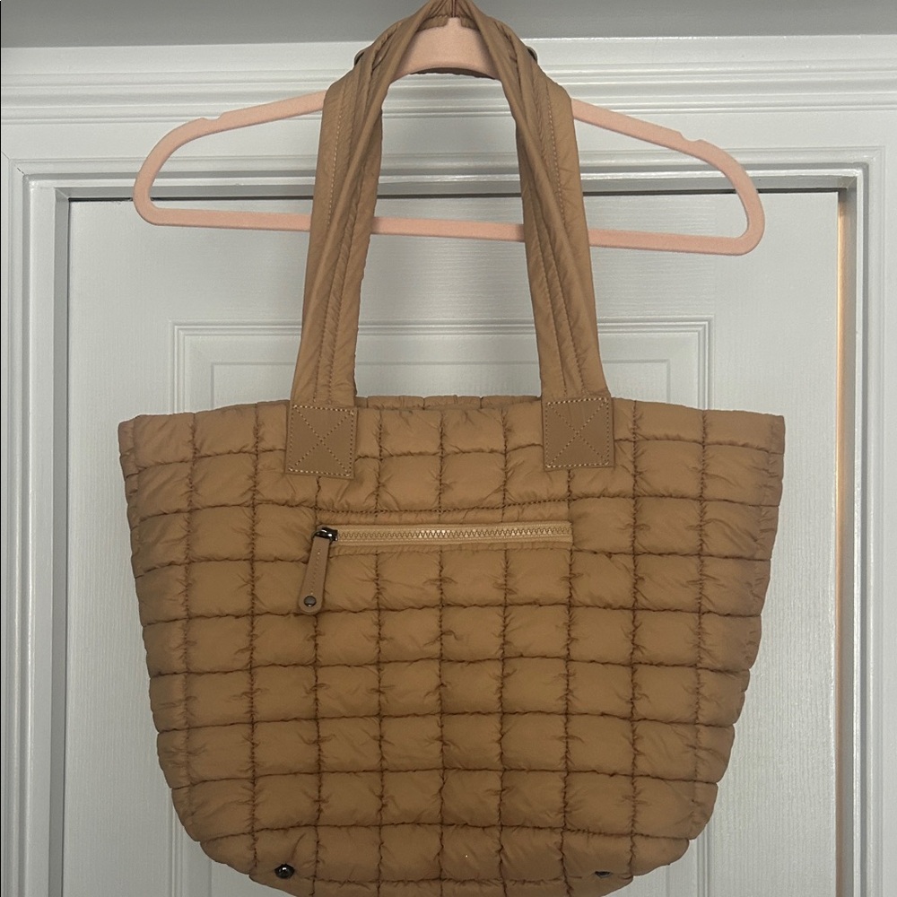 Urban Expressions Quilted Tan Tote